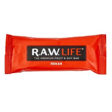 R.A.W LIFE. Орехово-фруктовый батончик "Пекан", 47 гр.
