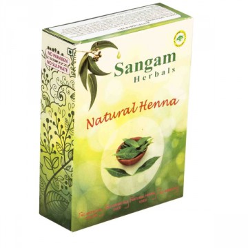 Sangam Herbals. Хна натуральная порошок, 100 гр.