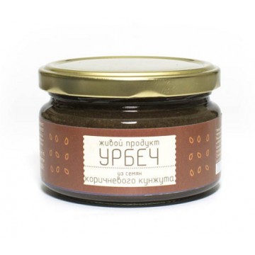 Живой продукт. Урбеч из семян коричневого кунжута, 225 г