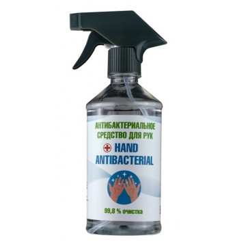 Hand antibacterial. Антибактериальное средство для рук (со спиртом), 500 мл