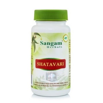 Sangam Herbals. Шатавари (таблетки), 600 мг (60 таб)