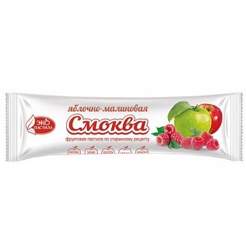 Фруктовая Энергия. Пастила "Смоква" яблочно-малиновая, 30 г