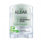 Deoklear. Дезодорант-кристалл аммонийный "Алоэ", стик, плоский, twist-up, 70 г