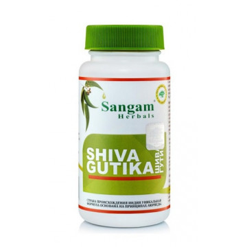 Sangam Herbals. Шива Гутика, (таблетки 750 мг), 60 шт