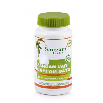 Sangam Herbals. Сангам Вати (таблетки 750 мг), 60 шт