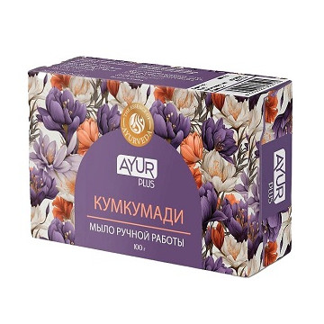 Ayur Plus. Мыло Кумкумади, 100 г