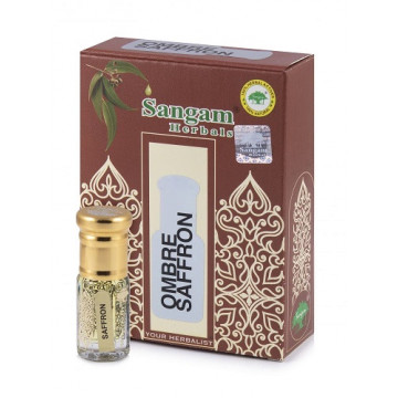 Sangam Herbals. Духи масляные OMBRE SAFFRON, 3 мл