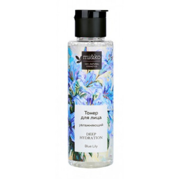 МиКо. Увлажняющий тонер Deep Hydration toner Blue Lily 110 мл