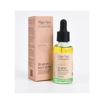 Alga Spa. Двухфазная активная сыворотка на основе живой суспензии микроводоросли Chlorella, 30 мл
