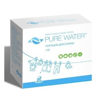 PURE WATER (Чистая вода). Стиральный порошок 300 гр.