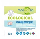 Molecola. Стиральный порошок для белого белья с растительными энзимами, экологичный 1200 гр.