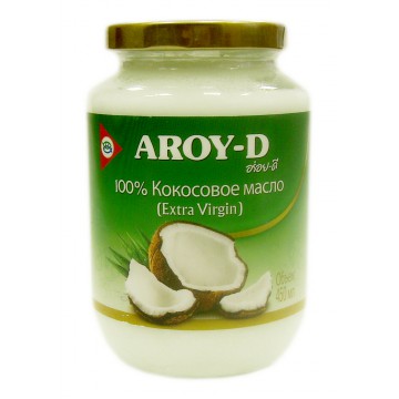 AROY-D. Кокосовое масло (extra virgin) 450 мл.