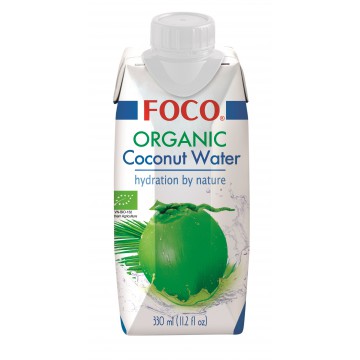 FOCO. Органическая кокосовая вода, 330 мл.
